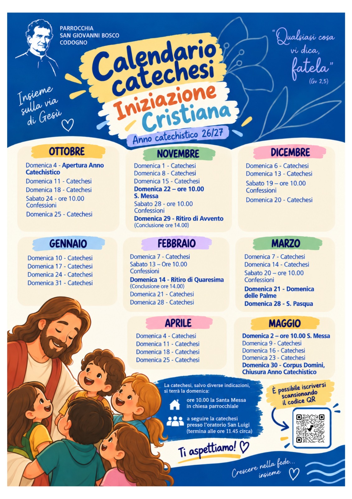 Iniziazione Cristiana – San Giovanni Bosco