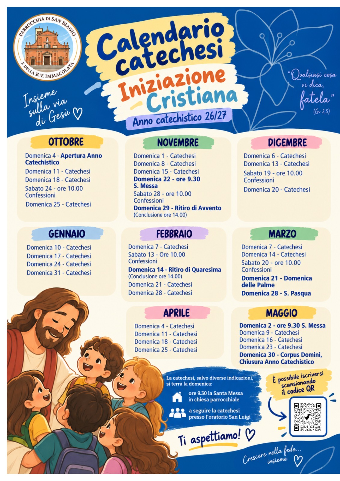 Iniziazione Cristiana – San Biagio